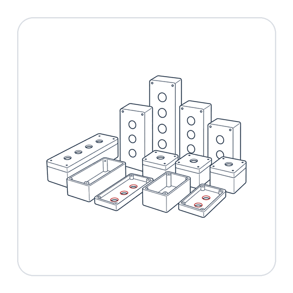 Push Button Enclosure